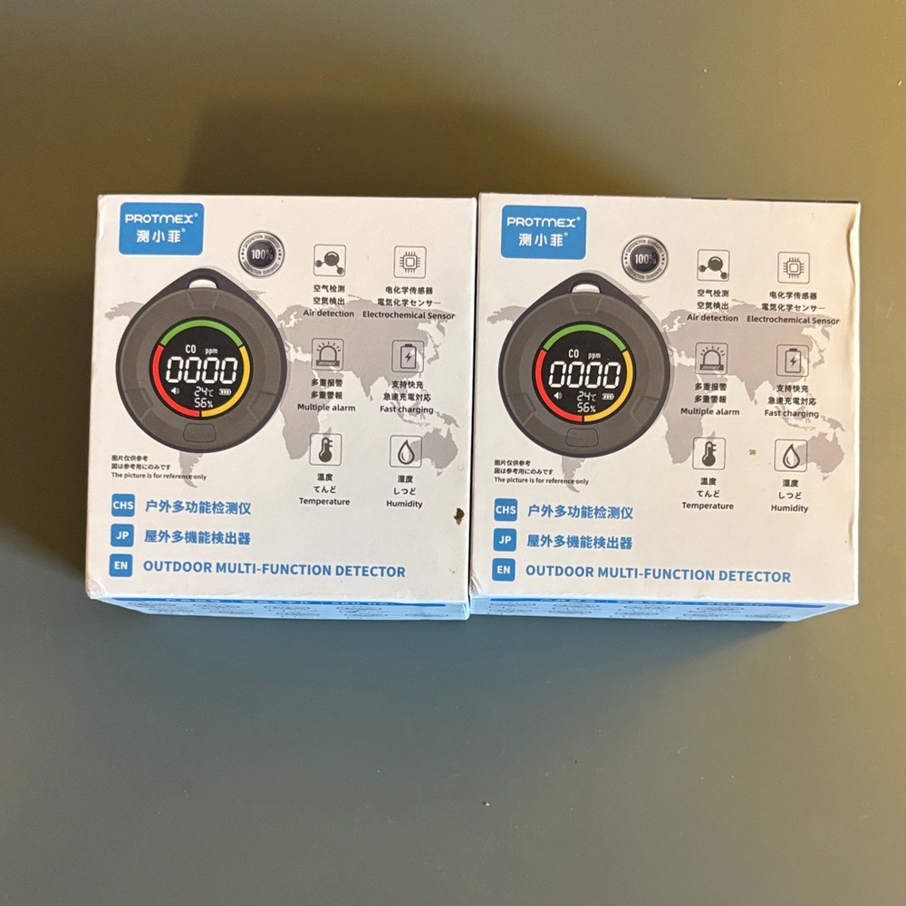 Two Protmex Outdoor Sensors for camping and hiking